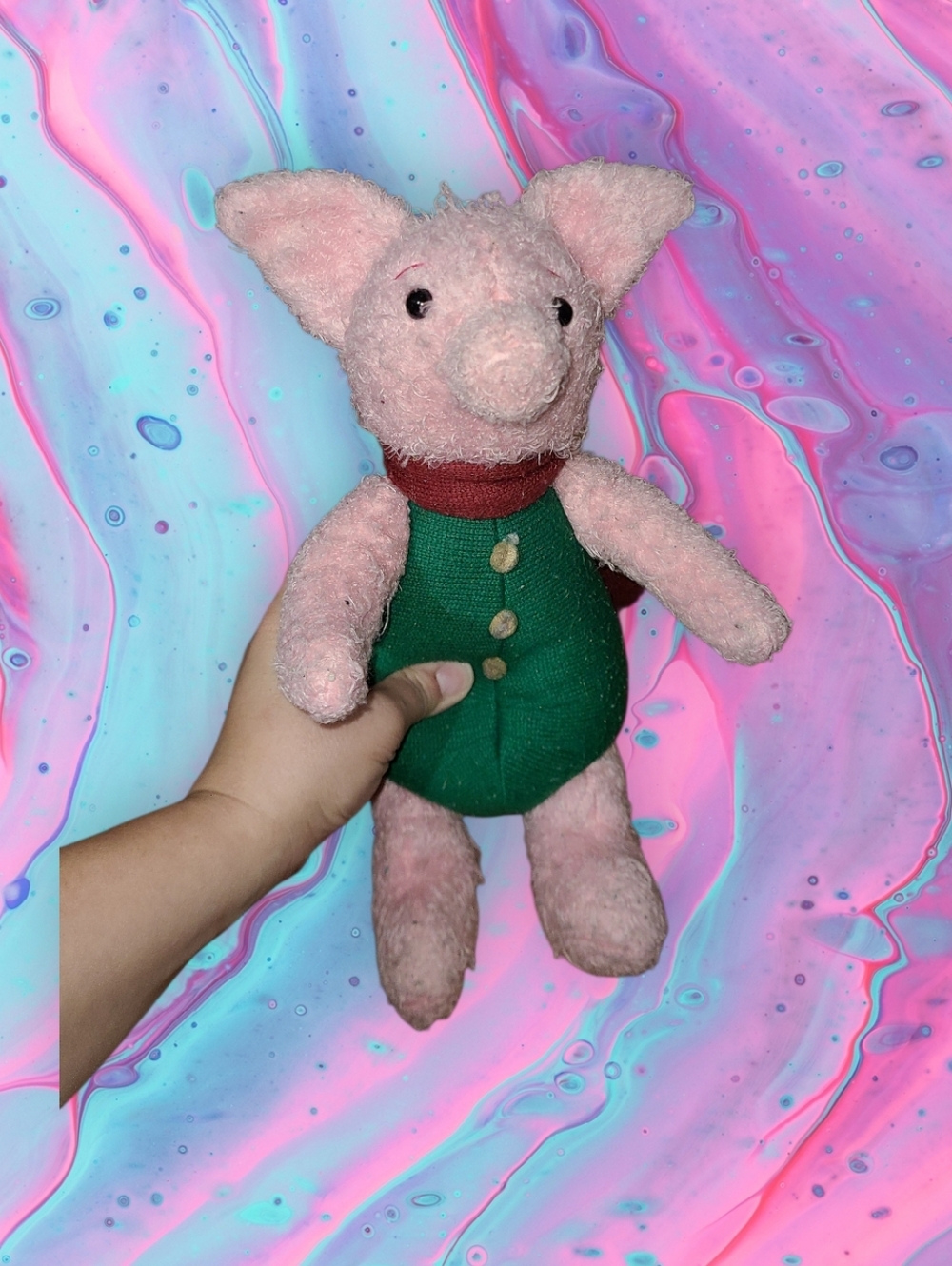 Disney Christopher Robin live action Piglet plush